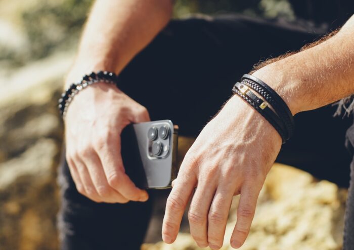 férfi ásvány karkötő