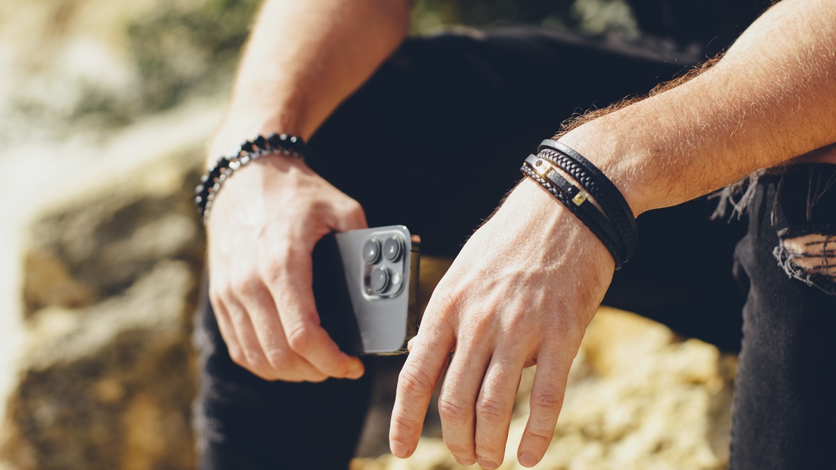 férfi ásvány karkötő